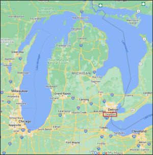 Map - Dearborn, MI
