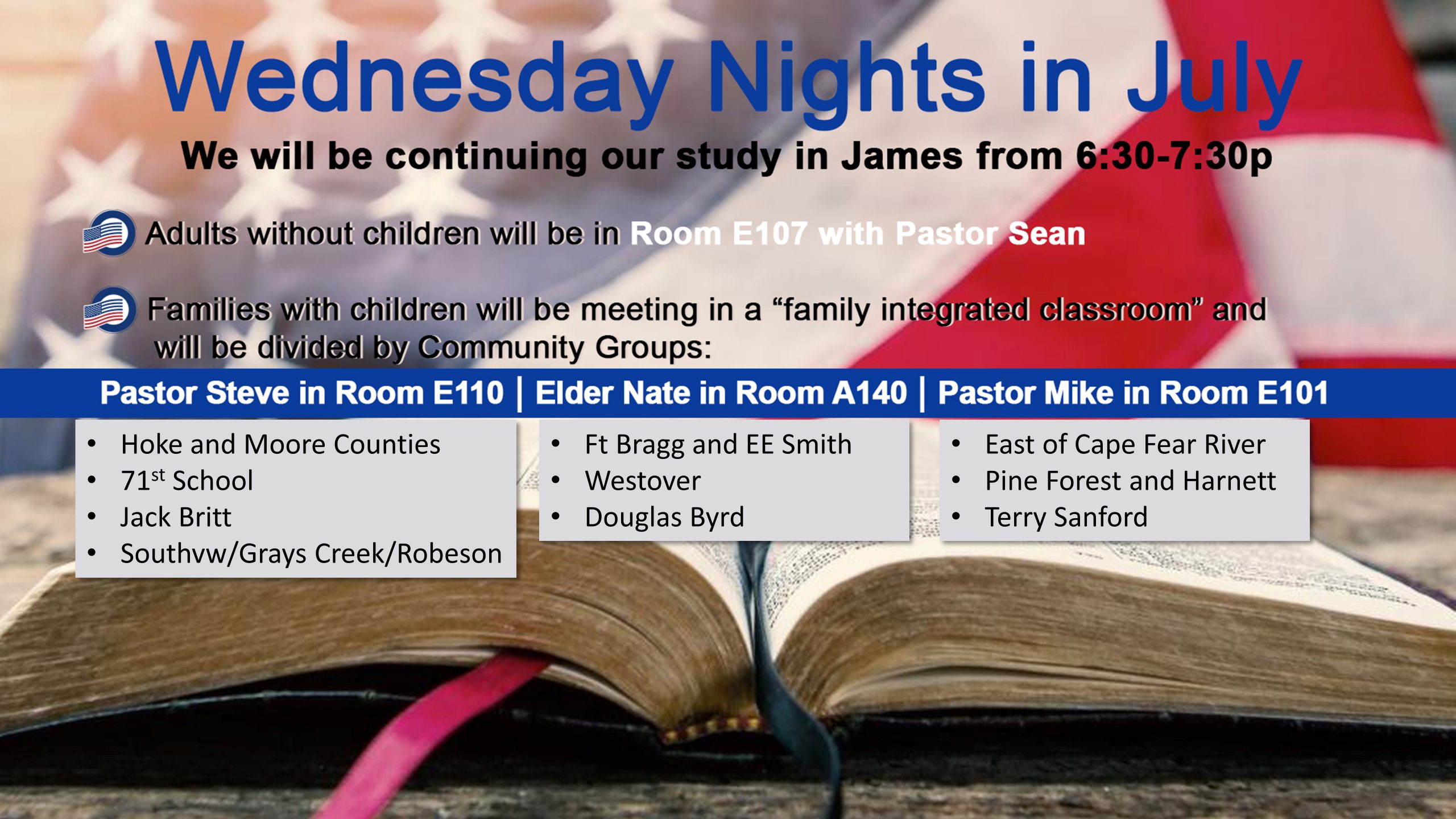 Current Events Berean Baptist Church