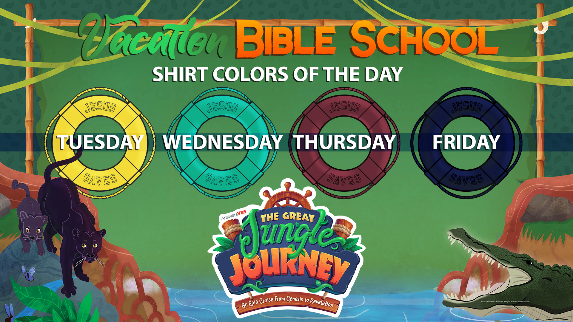 VBS 2024 shirt colors